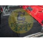 Defender Front Carpet Kit - Black - RHD